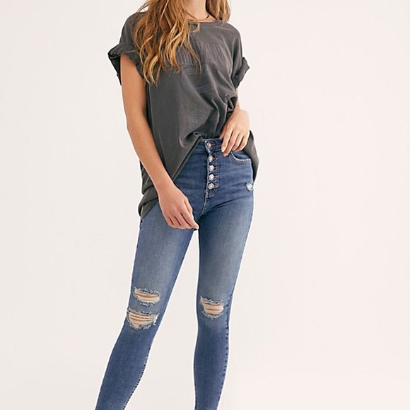 SOLD free people jeans - Picture 4 of 4